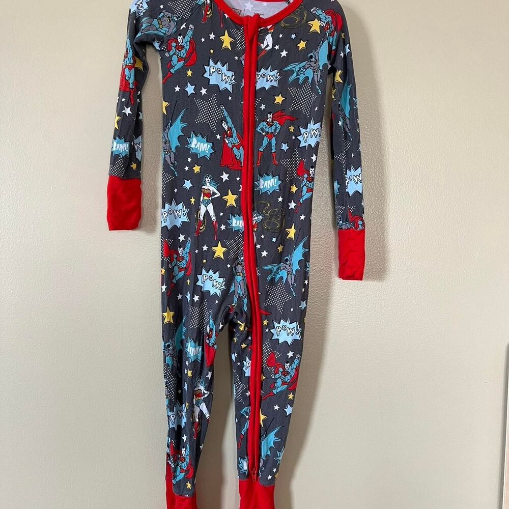 Little Sleepies Justice League zippy in 2T